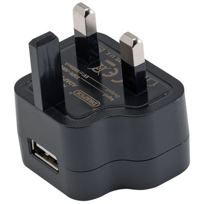 Draper 230V USB Charger, 1 Amp 93038