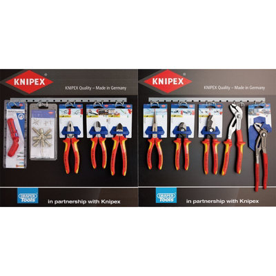Draper 24213 KNIPEX Profile for Slat Wall - Range Option 4 (20 Piece)