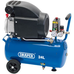 Draper  24L Direct Drive Air Compressor, 1.5kW/2hp 24980