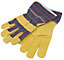 Draper 28589 Young Leather Gardeners Gloves YG/GG Kids Childrens Garden Gloves