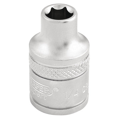 Draper 3/8" Square Drive 6 Point Imperial Socket 1/4" 16548