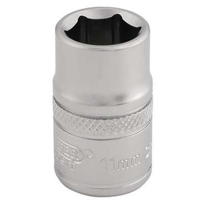 Draper 3/8" Square Drive 6 Point Metric Socket 11mm 16536