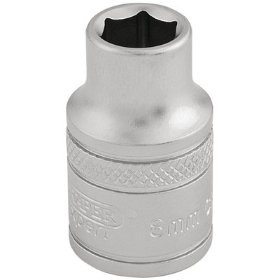Draper 3/8" Square Drive 6 Point Metric Socket 8mm 16533