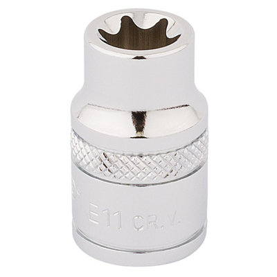 Draper 3/8" Square Drive Draper TX-STAR Socket E11 34186