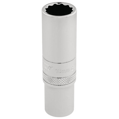 Draper 3/8" Square Drive Hi-Torq 12 Point Deep Socket 13mm 32823