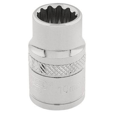 Draper 3/8" Square Drive Hi-Torq 12 Point Socket 10mm 32770