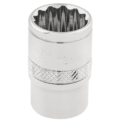 Draper 3/8" Square Drive Hi-Torq 12 Point Socket 13mm 32776