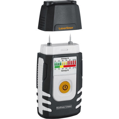 Draper 31903 Laserliner 082.004E WoodTester Compact Wood Moisture ...