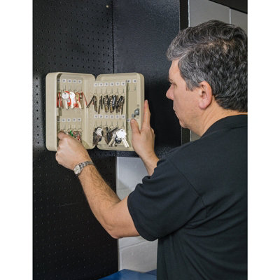 Draper  48 Hook Key Cabinet 38210