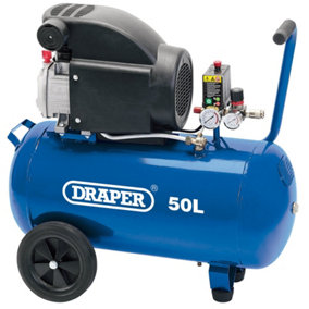 Draper  50L Direct Drive Air Compressor, 1.5kW/2hp 24981