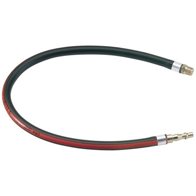 Draper Air Line Whip Hose, 600mm, 1/4