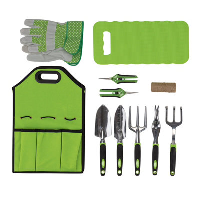 Draper Aluminium Garden Tool Set with Storage Bag (11 Piece) 08998