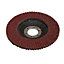 Draper  Aluminium Oxide Flap Disc, 115 x 22.23mm, 60 Grit 82360