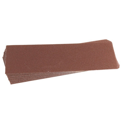 Draper Aluminium Oxide Sanding Sheets, 280 x 115mm, 120 Grit (Pack of 10) 59108