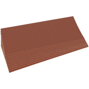Draper Aluminium Oxide Sanding Sheets, 280 x 115mm, 80 Grit (Pack of 10) 59106