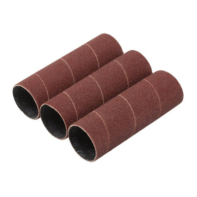 Draper Aluminium Oxide Sanding Sleeves, 38 x 115mm, 80 Grit (Pack of 3) 08404