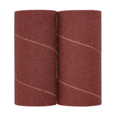 Draper Aluminium Oxide Sanding Sleeves, 50 x 115mm, 80 Grit (Pack of 2) 08405