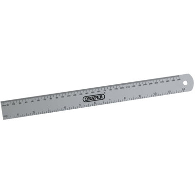 Draper Aluminium Rule, 300mm/12" 52191