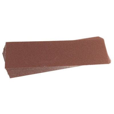 Draper Assorted Aluminium Oxide Sanding Sheets, 280 x 115mm (Pack of 10) 59109