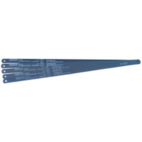 Draper Assorted Flexible Carbon Steel Hacksaw Blades, 300mm (Pack of 5) 74118