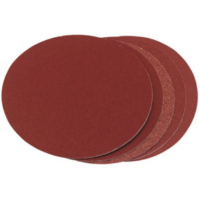 Draper Assorted Grit Aluminium Oxide Sanding Discs, 150mm (Pack of 5) 83860