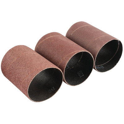 Draper  Assorted Grit Aluminium Oxide Sanding Sleeves, 45 x 60mm (Pack of 3) 93358