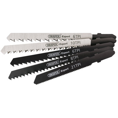 Draper Assorted Jigsaw Blade Set (5 Piece) 81734