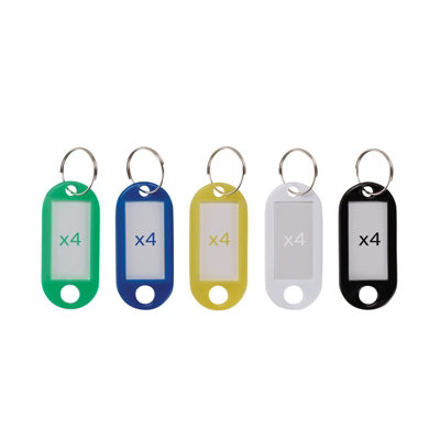 Draper Assorted Key Tags (Pack of 20) 03375