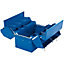 Draper  Barn Type Tool Box with 4 Cantilever Trays, 460mm 48566