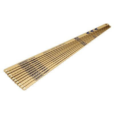 Draper Bimetal Hacksaw Blades, 300mm, 18tpi (Pack of 10) 19347 DIY