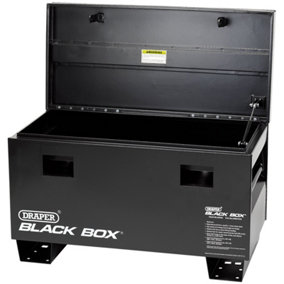 Draper Black Box Contractor's Secure Storage Box - 915 x 470 x 590mm 05543