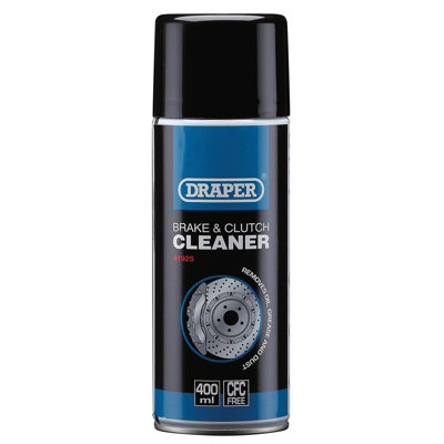 Draper Brake and Clutch Cleaner Spray, 400ml 41925