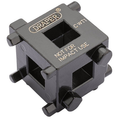 Draper Brake Caliper Wind Back Cube, 3/8" Sq. Dr. 52334