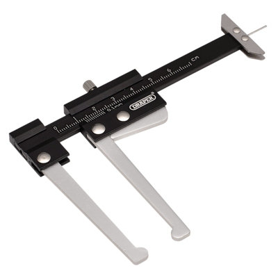Draper Brake Disc Caliper with Tread Depth Gauge, 0-60mm 20219