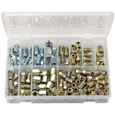 Draper Brake Pipe Fittings Kit (205 Piece) 54367