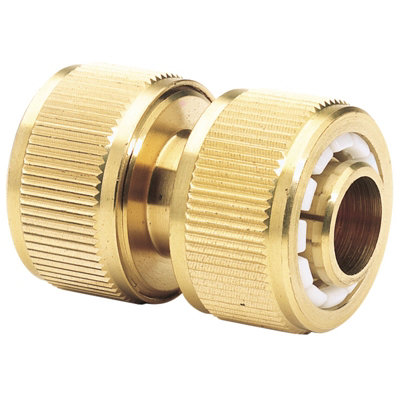 Draper Brass Hose Repair Connector, 3/4" 36205