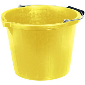 Draper Bucket - Yellow (14.8L) (10636)
