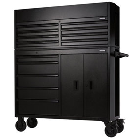 Draper BUNKER Combined Roller Cabinet and Tool Chest, 13 Drawer, 52" 24249