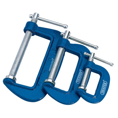 Draper C Clamp Set (3 Piece) 36779