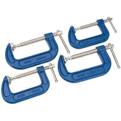 Draper C Clamp Set (4 Piece) 38368