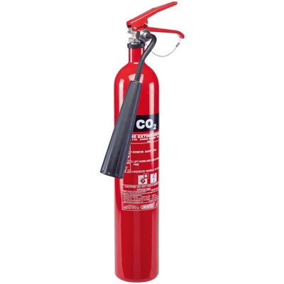 Draper Carbon DiOxide Fire Extinguisher, 2kg 21667