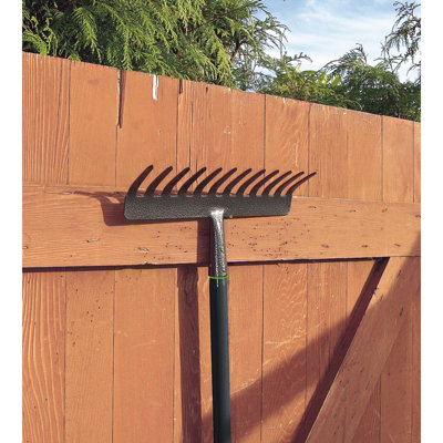 Draper  Carbon Steel Garden Rake 88795 - 4