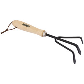 Draper  Carbon Steel Hand Cultivator with Hardwood Handle 83991