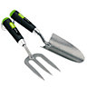 Draper  Carbon Steel Heavy Duty Hand Fork and Trowel Set (2 Piece) 65960