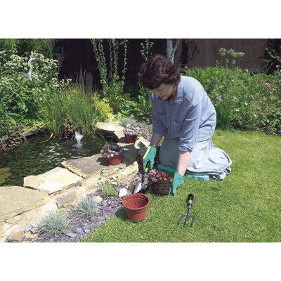 Draper  Carbon Steel Heavy Duty Hand Fork and Trowel Set (2 Piece) 65960 - 3