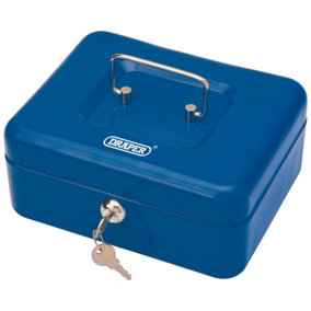 Draper  Cash Box, Blue, Small 38206