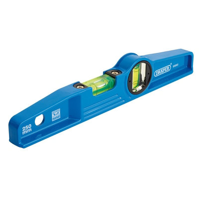 Draper Cast Boat Level, 250mm, Blue 93993