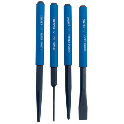 Draper Chisel and Punch Set (4 Piece) 26559