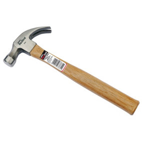 Draper Claw Hammer with Hardwood Shaft, 450g/16oz 67664
