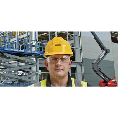 Draper Clear Anti-Mist Glasses 02931